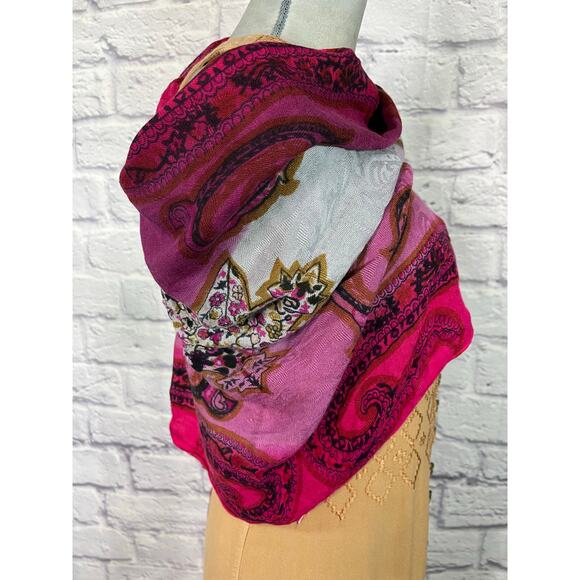 Vintage Pashmina Style Scarf - Picture 2 of 4